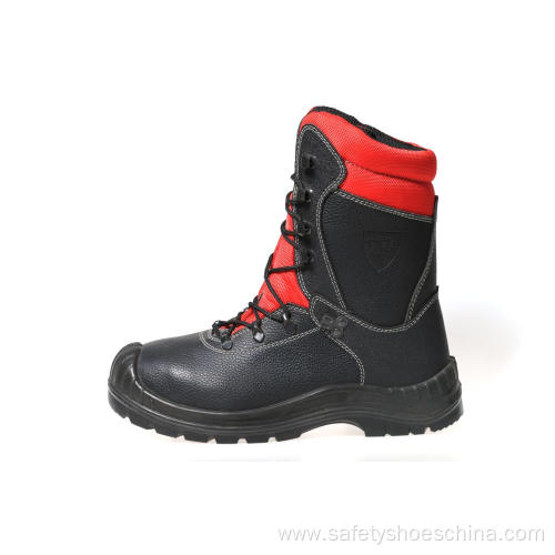 Mining industry Black steel toe safety shoes